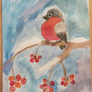 Зимний день