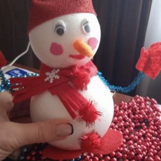 "Весёлый снеговик"