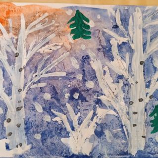 Идет волшебница-зима