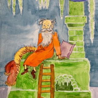 Иллюстрация к сказке В.Одоевского "Мороз Иванович"