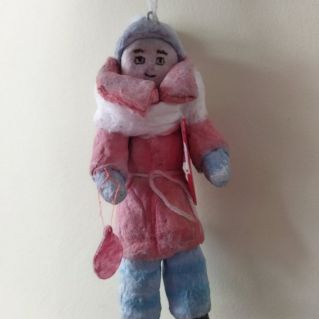 Елочная Игрушка в Ретро стиле