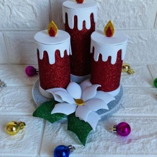 "Новогодние свечки"