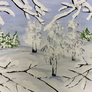 "Заколдован невидимкой, дремлет лес под сказку сна..."