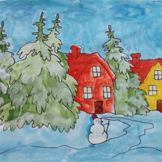 Нарисовано зимой