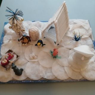 "Зимние забавы" по м/фильму Маша и Медведь