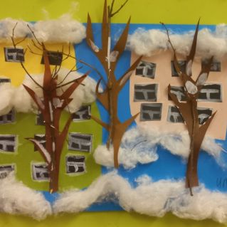 Зимний город