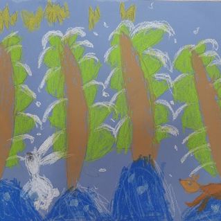 "Зимний лес"