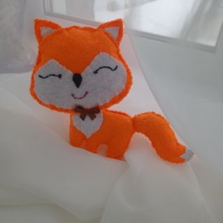 "Лисичка" шитьё из фетра