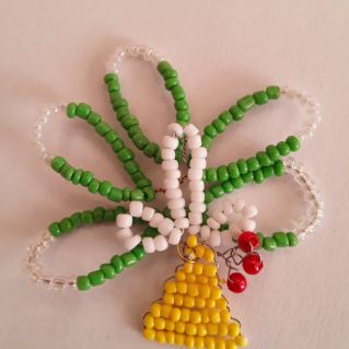 Новогодние игрушки.Бисероплетение