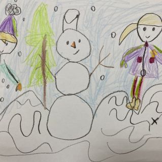 Снеговик-почтовик