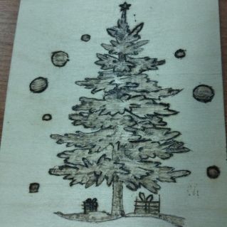 Самая красивая ёлочка моя