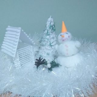 "А у нас во дворе снеговик!"