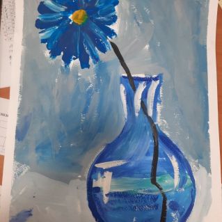 "Голубая ромашка"