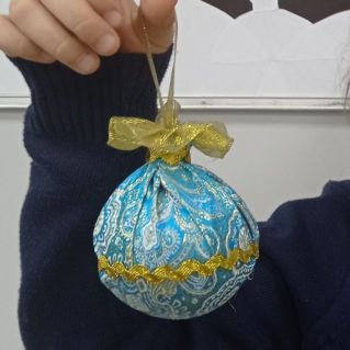 "Ёлочный шар" новогоднее украшение