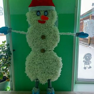 " Снеговик по имени Снежок"