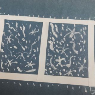 "Серебряные узоры на стекле"