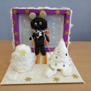 "Зимняя композиция"