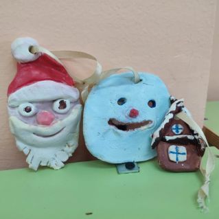 Игрушки из теста