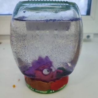 Ёжик в блестках