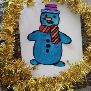 "Весёлый снеговик"