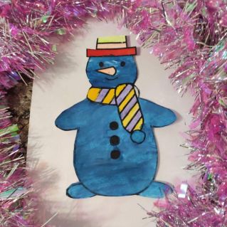 "Забавный снеговик"