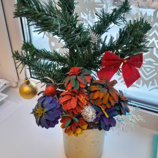 Новогодний букет