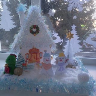 НОВЫЙ ГОД НА ОКНЕ