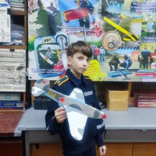 Модель самолета ЯК-3