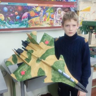 Модель самолета СУ-30