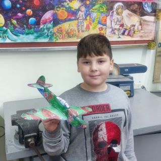 Модель самолета ЯК-3