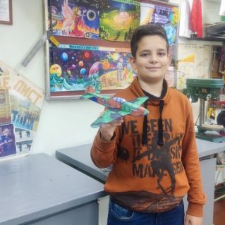 Модель самолета ЯК-3