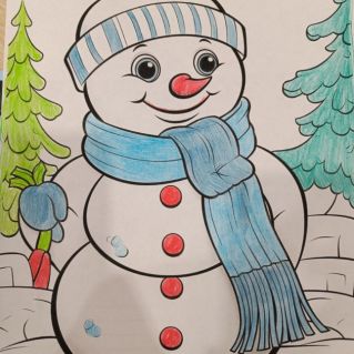 Мой снеговик