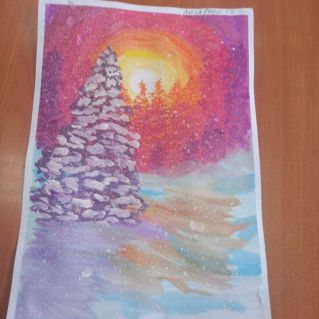 "Волшебница зима"