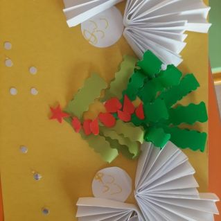 Рождественская открытка