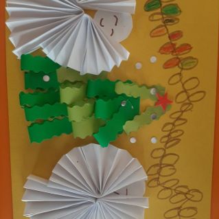 Рождественская открытка