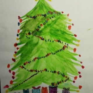 "Веселая ёлочка"