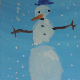 "Снеговик невидимка"