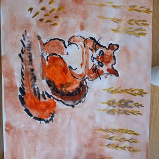 Хитрый бурундук