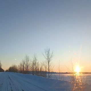 Зимний закат