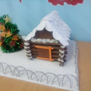 «Лесная избушка для зимушки»