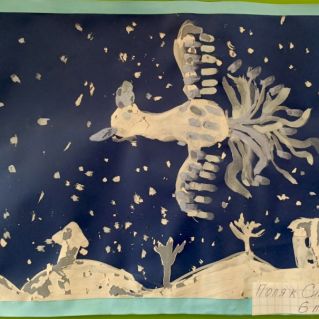 Зимняя птица