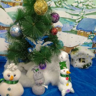 Забавные снеговички