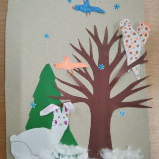 Зима в лесу