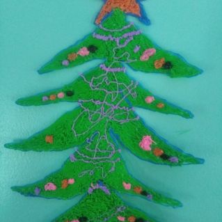 Новогодняя красавица