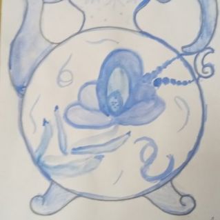 Чайник в (гжель)