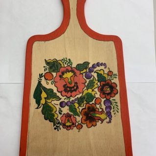 Доска по мотивам Полхов-Майданской росписи