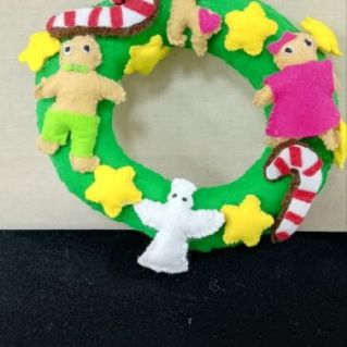 "Новогодний венок"