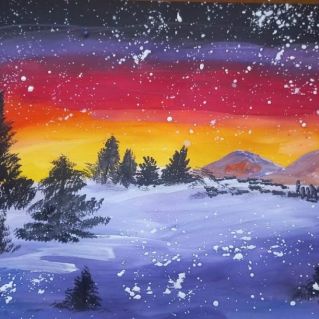 Ослепительный закат