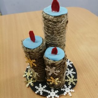 Новогодние свечи