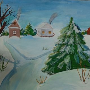 Зимний полдень